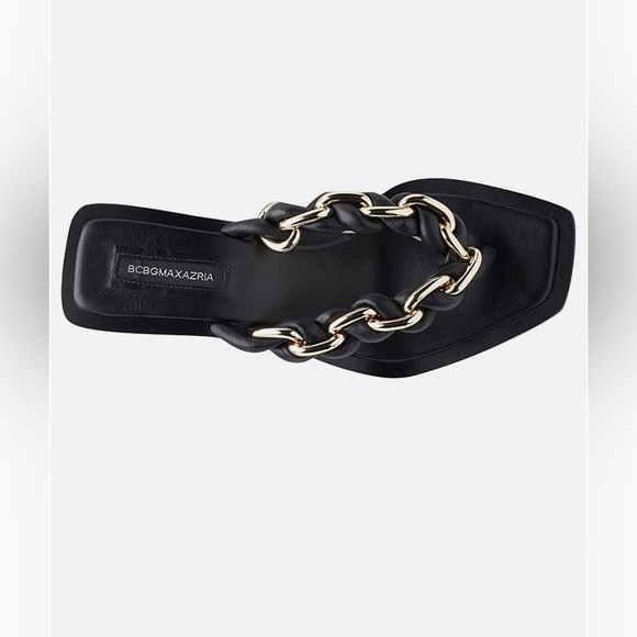 BCBGMAXAZRIA Mistia Chain Braided Sandal - Picture 4 of 13